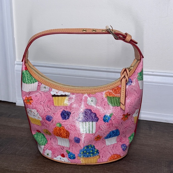 Dooney & Bourke 1974 Cupcake Print Bucket Bag – Brand New - Picture 3 of 3